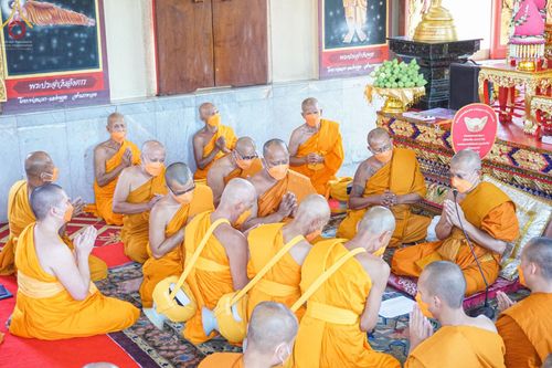 ภาพ No.67601:พิธีอุปสมบทวัดธัญญะผล จ.ปทุมธานี รับบุญจัดงานโดย สำนักต่างประเทศ เมื่อวันที่ 13 ธันวาคม พ.ศ. 2565