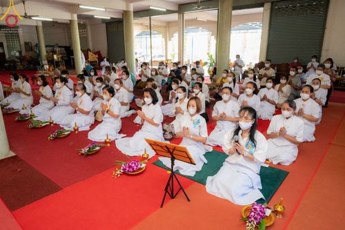 ภาพ No.66584:พิธีอุปสมบทวัดเขาชีธรรมนิมิต อ.ศรีราชา จ.ชลบุรี รับบุญจัดงานโดยสำนักพัฒนาเยาวชนโลก เมื่อวันที่ 7 ธันวาคม พ.ศ. 2565