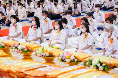 ภาพ No.64529:พิธีทอดกฐินสามัคคี เพื่อปรับปรุงอาคารที่พักสงฆ์ ณ ศูนย์อบรมเยาวชนกาญจนบุรี อ.เมือง จ.กาญจนบุรี วันอาทิตย์ที่ 30  ตุลาคม พ.ศ. 2565