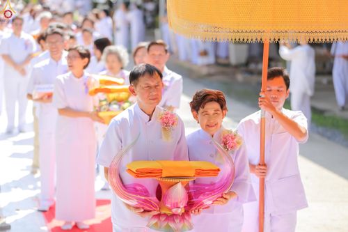 ภาพ No.339387:วันอังคารที่ 14  กรกฎาคม 2569 พิธีทอดผ้าป่าและพิธีตอกเสาเข็มมงคลต้นสุดท้าย องค์พระเจดีย์เพื่อสร้างสันติภาพโลก  ณ ธุดงคสถานพัฒนานิคม อ.พัฒนาพิคม จ.ลพบุรี