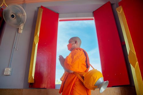 ภาพ No.67450:พิธีอุปสมบทวัดบึงกระจับ อ.พนมสารคาม จ.ฉะเชิงเทรา รับบุญจัดงานโดย สำนักกัลยาณมิตรสากล เมื่อวันที่ 7 ธันวาคม พ.ศ. 2565