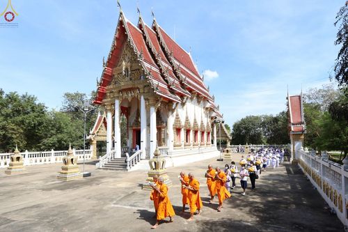 พิธีอุปสมบทวัดหนองกระดี่ อ.สองพี่น้อง จ.สุพรรณบุรี รับบุญจัดงานโดย สำนักพัฒนาเยาวชนโลก เมื่อวันที่ 7 ธันวาคม พ.ศ. 2565