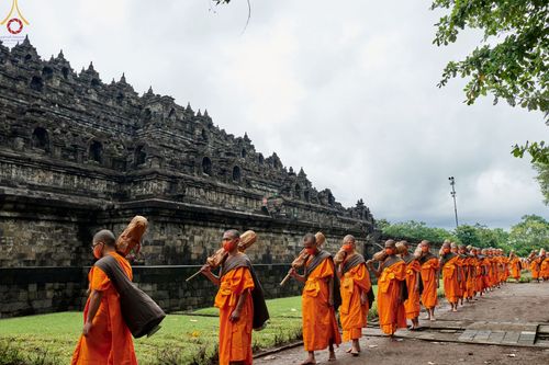 ภาพ No.68441:ธรรมยาตรา ณ มหาเจดีย์บรมพุทโธ ประเทศอินโดนีเซีย วันที่ 24 ธันวาคม พ.ศ. 2565