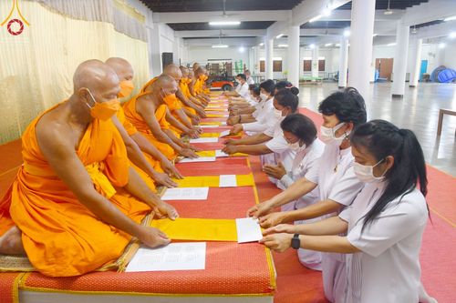 ภาพ No.67510:พิธีอุปสมบทวัดบัวลอย อ.หนองแค จ.สระบุรี รับบุญจัดงานโดย  สำนักองค์ประธาน เมื่อวันที่ 9 ธันวาคม พ.ศ. 2565