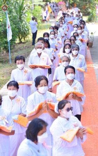 ภาพ No.65058:พิธีทอดกฐินสามัคคี ศูนย์ปฏิบัติธรรมอรัญประเทศ จังหวัดสระแก้ว วันอังคารที่ 8 พฤศจิกายน พ.ศ. 2565