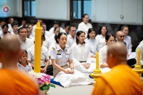 ภาพ No.340449:วันที่ 16 กรกฎาคม พ.ศ.2569 อำเภอคลองหลวงผสานเครือข่าย“บวร”ถวายเทียนพรรษาปี2569 ณ วัดพระธรรมกาย