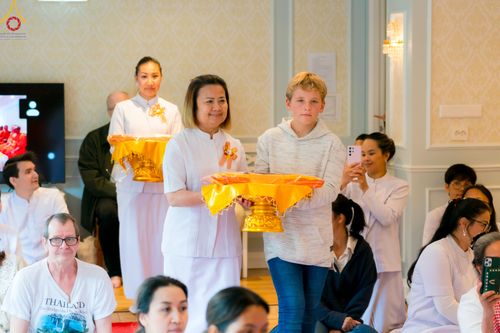 ภาพ No.85582:พิธีทอดผ้าป่าฉลองวัดพระธรรมกายเอกเกอร์ซุน  ในโอกาสสถาปนาครบรอบ 7 ปี  วันอาทิตย์ที่ 30 กรกฎาคม พ.ศ.2566 ณ วัดพระธรรมกายเอกเกอร์ซุน ประเทศนอร์เวย์