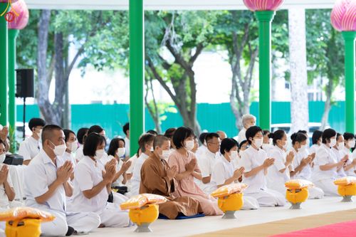 ภาพ No.83409:พิธีบรรพชาอุปสมบทหมู่ธรรมทายาทนานาชาติ (ภาคภาษาจีน) รุ่นที่ 18 ณ โบสถ์พระไตรปิฎก วัดพระธรรมกาย จ.ปทุมธานี วันเสาร์ที่ 15 กรกฎาคม 2566