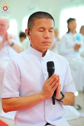 ภาพ No.291180:วันพุธที่ 7 มกราคม พ.ศ. 2569  พิธีบรรจุพระบรมสารีริกธาตุภายในพระเกตุองค์พระประธาน สมโภชพระประธาน พระธรรมกาย พิธีทอดผ้าป่า บุญแสงสว่าง ติดตั้งโซล่าเซล ณ ศูนย์ปฏิบัติธรรมพระมงคลเทพมุนี อ.สองพี่น้อง จ.สุพรรณบุรี