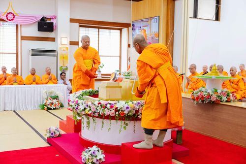 ภาพ No.316384:วันอาทิตย์ที่ 15 มีนาคม พ.ศ.2569 พิธีปฐมเริ่มหล่อองค์พระเจดีย์ เพื่อสร้างสันติภาพโลก บูชาธรรม ๘๒ ปี หลวงพ่อธัมมชโย  ณ วัดป่าธรรมกายนานาชาติโทชิหงิ ประเทศญี่ปุ่น