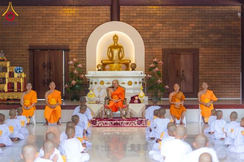 ภาพ No.317693:วันพฤหัสบดีที่ ๒ เมษายน พ.ศ.๒๕๖๙ พิธีบรรพชาสามเณรภาคฤดูร้อน น้อมบูชาธรรมอายุวัฒนมงคล ๘๒ ปี หลวงพ่อธัมมชโย และ ถวายเป็นพระราชกุศลแด่ สมเด็จพระกนิษฐาธิราชเจ้ากรมสมเด็จพระเทพรัตน์ราชสุดาฯ สยามบรมราชกุมารี รุ่นที่ ๑๓ ณ วัดทุ่งเจริญธรรม อำเภออมก๋อย จังหวัดเชี