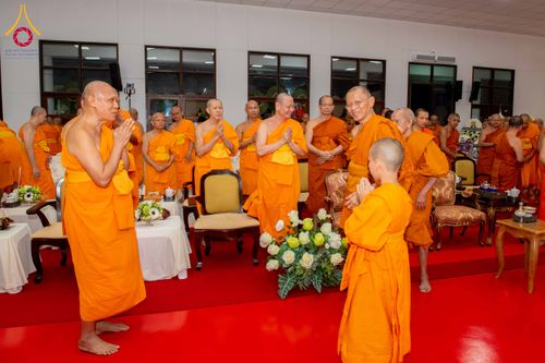 ภาพ No.314941:วันอาทิตย์ที่ 22 มีนาคม พ.ศ. 2569 พิธีบำเพ็ญกุศล คุณพ่อณรงค์ จินตมากุล  สิริอายุ 99 ปี 11 เดือน โยมบิดา พระครูปลัดรัตนวีรวัฒน์ (รังสฤษดิ์ อิทฺธิจินตโก) ที่ปรึกษาเจ้าคณะจังหวัดปทุมธานี เจ้าอาวาสวัดพระธรรมกาย  ณ ห้องปลูกศรัทธา 2 วัดพระธรรมกาย ปทุมธานี