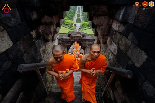 ภาพ No.280081:วันที่ 31 ธันวาคม พ.ศ. 2568 เดินธรรมยาตราที่บรมพุทธโธ อินโดนีเซีย