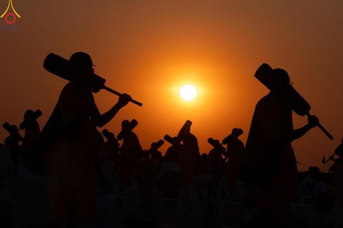 ภาพ No.116824:พิธีต้อนรับพระธรรมยาตรา ปีที่ 12 ณ อนุสรณ์สถานบางปลา จ.นครปฐม วันที่ 21 มกราคม พ.ศ. 2567