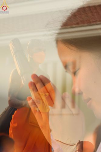 ภาพ No.113307:พิธีต้อนรับพระธรรมยาตรา ปีที่ 12 วันที่ 15 มกราคม พ.ศ. 2567 ณ วัดโบสถ์บน จ.นนทบุรี