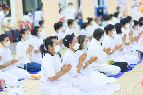 ภาพ No.72646:พิธีถวายภัตตาหารเป็นสังฆทาน แด่คณะพระธรรมยาตราฯ ในโครงการธรรมยาตรากตัญญูบูชา มหาปูชนียาจารย์ พระมงคลเทพมุนี(สด จนฺทสโร) พระผู้ปราบมาร อนุสรณ์สถาน 7 แห่ง ปีที่ 11 วันที่ 19 มกราคม พ.ศ. 2566