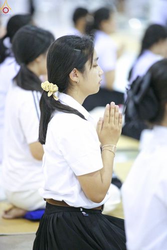 ภาพ No.337924:วันอาทิตย์ต้นเดือน 5 กรกฎาคม พ.ศ.2569 พิธีบูชาข้าวพระ ณ สภาธรรมกายสากล วัดพระธรรมกาย