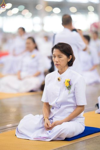 ภาพ No.342861:วันอาทิตย์ที่ 9 สิงหาคม พ.ศ.2569 พิธีจุดเทียนใจ ไฟนิรันดร์ อนันตชัย ณ รัตนบัลลังก์ วัดพระธรรมกาย