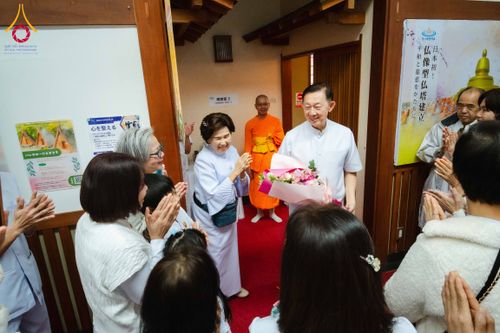 ภาพ No.316313:วันอาทิตย์ที่ 15 มีนาคม พ.ศ.2569 พิธีปฐมเริ่มหล่อองค์พระเจดีย์ เพื่อสร้างสันติภาพโลก บูชาธรรม ๘๒ ปี หลวงพ่อธัมมชโย  ณ วัดป่าธรรมกายนานาชาติโทชิหงิ ประเทศญี่ปุ่น