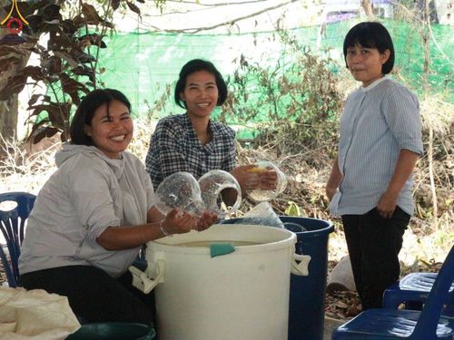 ภาพ No.128045:V.32 เต็มที่เพื่อบางกล่ำ การเตรียมงานของเจ้าหน้าที่หน่วยงานต่างๆ  เพื่องานธรรมยาตราอัญเชิญพระบรมสารีริกธาตุ ประดิษฐาน ณ ศูนย์ปฏิบัติธรรมภาคใต้ อ.บางกล่ำ จ.สงขลา ระหว่างวันที่ 9-10 มีนาคม พ.ศ. 2567