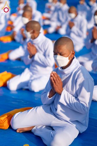 ภาพ No.130482:พิธีบรรพชาธรรมทายาท ในโครงการบรรพชา 1,250 รูป ณ แดนประสูติ สวนลุมพินี ประเทศเนปาล วันที่ 9 มีนาคม พ.ศ. 2567