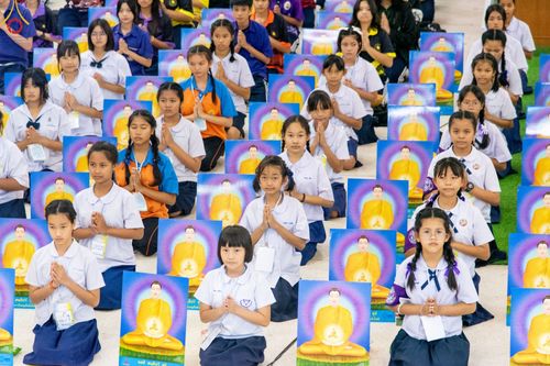 ภาพ No.106634:วันรวมพลังเด็กดี V-star ผู้นำฟื้นฟูศีลธรรมโลก จังหวัดสมุทรสาคร วันพฤหัสบดีที่ 28 ธันวาคม พ.ศ. 2566 ณ โรงเรียนสมุทรสาครวิทยาลัย อำเภอเมือง จังหวัดสมุทรสาคร