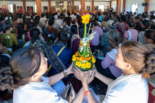 ภาพ No.91971:5 งานมหัคคตกุศล ณ วัดสิริวิเวก แขวงจำปาสัก สปป. ลาว วันที่ 1 พฤศจิกายน พ. ศ. 2566