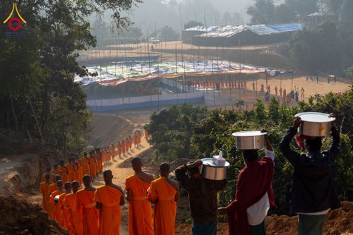 ภาพ No.130809:Photo Story ปฐมบรรพชาชาวพุทธมาร์มา บังกลาเทศ Episode 4/5  วันที่ 10 กุมภาพันธ์พ.ศ. 2567