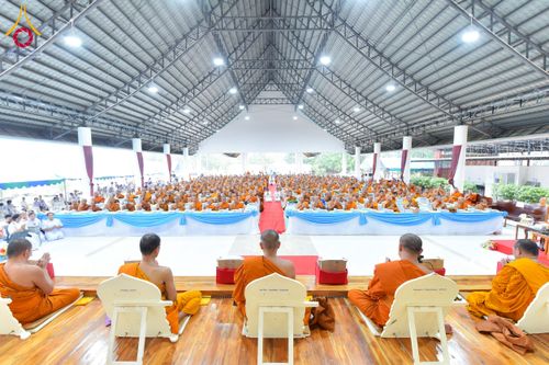 ภาพ No.230546:วันอาทิตย์ที่ 29 มิถุนายน พ.ศ. 2568  งานสัมมนาคณะสงฆ์จังหวัดอำนาจเจริญ โครงการกฐินสามัคคีทั่วไทย 30,000 วัด บูชาธรรม 81 ปี หลวงพ่อธัมมชโย และพิธีถวายสังฆทาน 409 วัด ครบรอบ 9 ปี ณ ธุดงคสถานอำนาจเจริญ