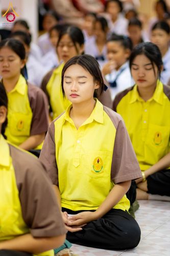 ภาพ No.184378:กิจกรรมวันรวมพลังเด็กดี V-Star ผู้นำฟื้นฟูศีลธรรมโลก ในวันที่ 11 ธันวาคม พ.ศ. 2567 ณ วิทยาลัยเทคโนโลยีบริหารธุรกิจ จังหวัดชัยภูมิ