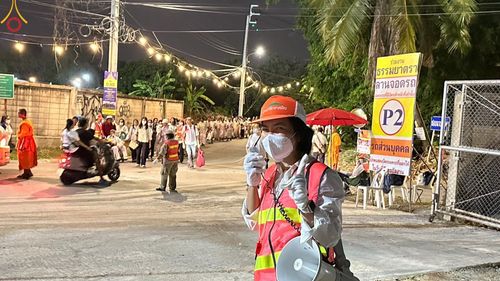 ภาพ No.116968:V.16 เป็นทีม การเตรียมงาน เก็บงาน การรับบุญของเจ้าหน้าที่หน่วยงานต่างๆ เพื่อโครงการธรรมยาตรา กตัญญูบูชามหาปูชนียาจารย์ พระมงคลเทพมุนี (สด จนฺทสโร) พระผู้ปราบมาร อนุสรณ์สถาน 7 แห่ง ปีที่ 12 ระหว่างวันที่ 2 - 31 มกราคม พ.ศ. 2567