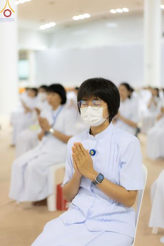 ภาพ No.59244:พิธีเจริญพระพุทธมนต์ ถวายภัตตาหารเป็นสังฆทาน เนื่องในวาระอายุวัฒนมงคล 80 ปี หลวงพ่อธัมมชโย ณ สภาธรรมกายสากล วัดพระธรรมกาย วันพุธที่ 24 เมษายน พ.ศ.2567