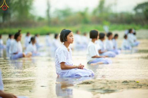 ภาพ No.63291:Photo Story  มหัศจรรย์วัดดงดินแดง Episode 1  พิธีปลงผมนาคธรรมทายาท  ในโครงการบรรพชาอุปสมบทหมู่ ฟื้นฟูพระพุทธศาสนาทั่วไทย วัดดงดินแดง ณ ลำน้ำแม่ตื่น อ.อมก๋อย จ.เชียงใหม่ วันที่ 2 เมษายน พ.ศ. 2567