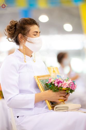 ภาพ No.76949:พิธีบูชาข้าวพระ ในวันมาฆบูชา อาทิตย์ต้นเดือนที่ 6 มีนาคม พ.ศ. 2566 ณ วัดพระธรรมกาย จ.ปทุมธานี