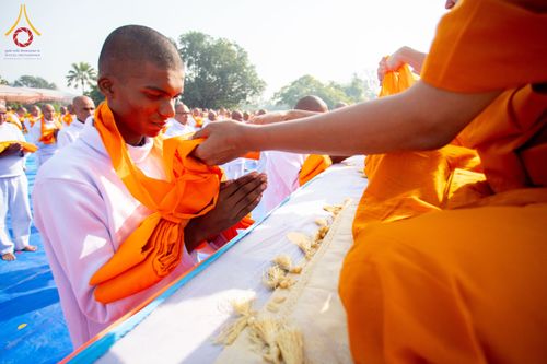 ภาพ No.210102:วันอังคารที่ 4 มีนาคม พ.ศ. 2568 พิธีบรรพชาสามเณรเนปาล 500 รูป ณ ลุมพินี ประเทศเนปาล