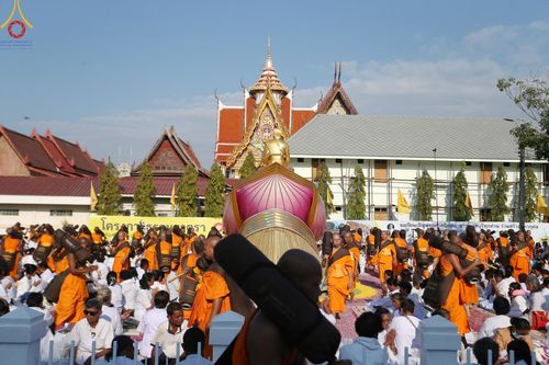 ภาพ No.195486:พิธีต้อนรับพระธรรมยาตรา ณ อนุสรณ์สถานลำดับที่ 4 สถานที่เกิดด้วยกายธรรม วัดโบสถ์(บน) ต.บางคูเวียง จ.นนทบุรี ในโครงการธรรมยาตรา กตัญญูบูชา มหาปูชนียาจารย์ พระมงคลเทพมุนี(สด จนฺทสโร) พระผู้ปราบมาร อนุสรณ์สถาน 7 แห่ง ปีที่ 13 วันที่ 15 มกราคม พ.ศ. 2568