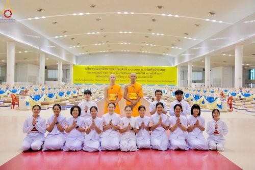 ภาพ No.58243:V.41 เทหมดใจ  ลุยต่อไป ร้อยซาวปี การเตรียมงาน การปฏิบัติงาน และการเก็บงาน ของเจ้าหน้าที่หน่วยงานต่างๆ เพื่อพิธีฉลองอายุวัฒนมงคล 80 ปี หลวงพ่อธัมมชโย และรับถวายมหาสังฆทาน 10,000 กว่าวัดทั่วประเทศ ในวันคุ้มครองโลก จันทร์ที่ 22 เมษายน พ.ศ. 2567