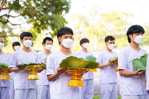 ภาพ No.80035:พิธีตัดปอยผมและปลงผมนาคธรรมทายาท โครงการอุปสมบทหมู่ธรรมทายาท พุทธศาสตร์สากลรุ่นที่ 7 (ภาคฤดูร้อน) วันอาทิตย์ที่ 9 เมษายน พ.ศ.2566