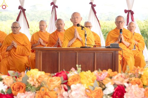ภาพ No.82106:พิธีกลั่นแผ่นดินเพื่อสร้าง BOROBUDUR INNER PEACE SANCTURY ในวันเสาร์ที่ 3 มิ.ย. พ.ศ.2566 ณ ประเทศอินโดนีเซีย