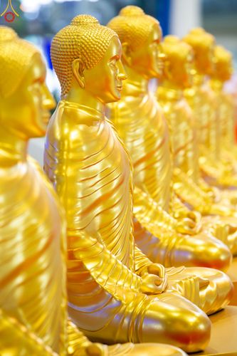 ภาพ No.78974:พิธีวางแผ่นจารึกชื่อ และพิธีวางพวงมาลัยสักการะพระบรมพุทธเจ้า ณ สภาธรรมกายสากล วัดพระธรรมกาย วันที่ 2 เมษายน พ.ศ. 2566