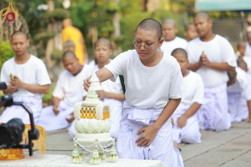 ภาพ No.318758:วันศุกร์ที่ 3 เมษายน พ.ศ.2569  บรรพชาสามเณรภาคฤดูร้อน ประจำปี 2569 (ปิดเทอมเติมธรรม) บูชาธรรม 82 ปี หลวงพ่อธัมมชโย  ณ วัดพระพุทธบาทราชวรมหาวิหาร อ.พระพุทธบาท จ.สระบุรี