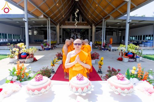 ภาพ No.315718:วันอาทิตย์ ที่ 22 มีนาคม พ.ศ. 2569 พิธีทอดผ้าป่าฉลองพระประธาน พิธีประดิษฐานพระบรมสารีริกธาตุในองค์พระประธาน พิธีจารึกชื่อบรรจุในแผ่นฌาน ณ ศูนย์ปฏิบัติธรรมสมุทรปราการ (บางบ่อ)