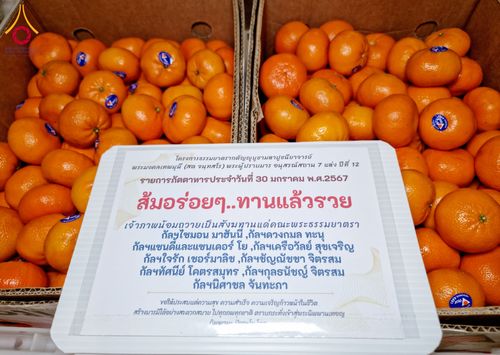 ภาพ No.121293:พิธีถวายภัตตาหารเป็นสังฆทาน แด่คณะพระธรรมยาตราฯ ในโครงการธรรมยาตรากตัญญูบูชา มหาปูชนียาจารย์ พระมงคลเทพมุนี(สด จนฺทสโร) พระผู้ปราบมาร อนุสรณ์สถาน 7 แห่ง ปีที่ 12 วันที่ 30 มกราคม พ.ศ. 2567 ณ สภาธรรมกายสากล วัดพระธรรมกาย