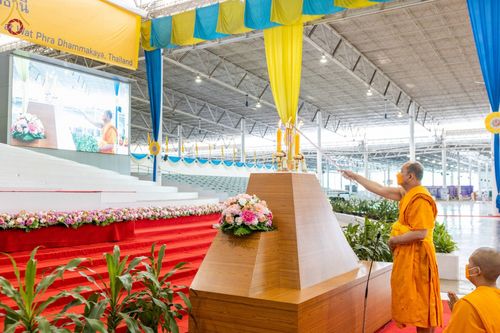 ภาพ No.64430:พิธีบรรพชาสามเณรธรรมทายาท โครงการอุปสมบทบูชาธรรมมหาปูชนียาจารย์ วันเสาร์ที่ 26 พฤศจิกายน พ.ศ. 2565 ณ วัดพระธรรมกาย จ.ปทุมธานี