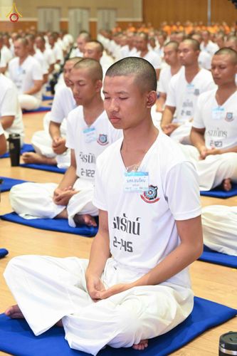 ภาพ No.340280:วันที่ 23 กรกฎาคม พ.ศ. 2569 พิธีเปิดโครงการพัฒนาคุณธรรม จริยธรรม สำหรับนักเรียนนายสิบตำรวจ (นสต.) รุ่นที่ 17 ศูนย์ฝึกอบรมตำรวจภูธรภาค 1 ระหว่างวันที่ 23-27 กรกฏาคม 2569 ( 5 วัน 4 คืน) ณ ศูนย์ปฏิบัติธรรมเวิล์ดพีช วัลเล่ย์ (World Peace Valley) เขาใหญ่  ต.ห