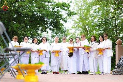 ภาพ No.336635:วันศุกร์ที่ 12 มิถุนายน พ.ศ. 2569 พิธีตัดปอยผมและพิธีปลงผมนาคธรรมทายาท  ภาคพื้นยุโรป รุ่นที่ 11   ณ วัดพระธรรมกายเบลเยียม ประเทศเบลเยียม