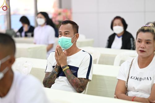 ภาพ No.77352:โครงการเสริมสร้างมาตรฐานคุณธรรมจริยธรรมของพนักงาน และลูกจ้างเทศบาลเมืองคลองหลวง ประจำปีงบประมาณ พ.ศ.๒๕๖๖  วันอังคารที่ ๒๘ กุมภาพันธ์ พ.ศ.๒๕๖๖  ณ วัดพระธรรมกาย อ.คลองหลวง จ.ปทุมธานี