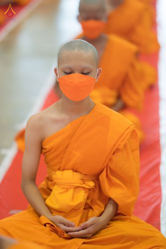 ภาพ No.79930:พิธีขอบรรพชา , พิธีคล้องอังสะ พิธีขอสรณคมน์และศีล , พิธีขอนิสสัย ในโครงการบรรพชาสามเณรฟื้นฟูพระพุทธศาสนาทั่วไทย วันเสาร์ที่ 8 เมษายน พ.ศ.2566