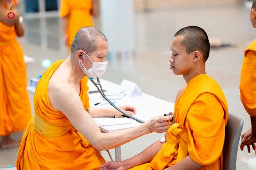 ภาพ No.342628:วันที่ 8 สิงหาคม พ.ศ. 2569  ตรวจสุขภาพประจำปีสามเณร ณ วัดพระธรรมกาย ปทุมธานี