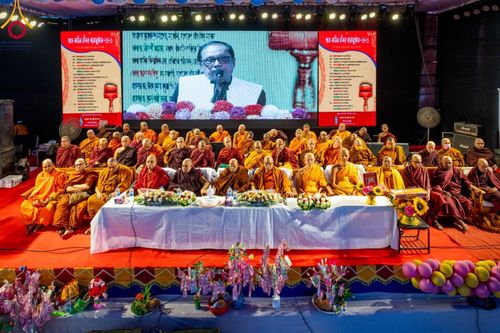 ภาพ No.98806:พิธีทอดกฐินสมทบ วัดพุทธธัมมะราชิกะ กรุงธากา ประเทศบังกลาเทศ วันอาทิตย์ที่ 26 พฤศจิกายน พ.ศ. 2566